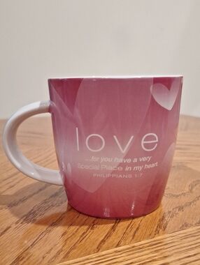 Love Philippians 1:7 Scripture Mug